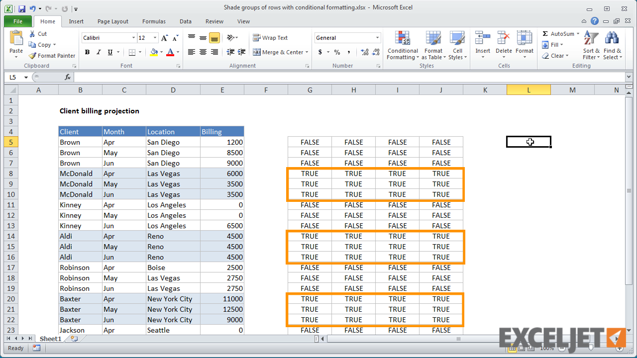 Conditional Formatting Rows By Groups In Excel Free Excel Tutorial My Xxx Hot Girl 1118